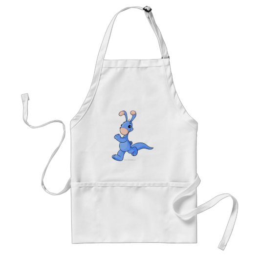 Blumaroo Blau Schürze (Vorne)