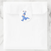 Blumaroo Blue Runder Aufkleber (Tasche)