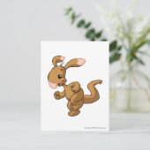 Blumaroo Brown Postkarte (Stehend Vorderseite)