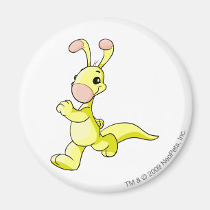 Blumaroo Gelb Magnet