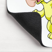 Blumaroo Gelb Mousepad (Ecke)