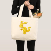 Blumaroo Gold Jumbo Stoffbeutel (Vorderseite (Produkt))