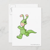 Blumaroo Green Postkarte (Vorne/Hinten)