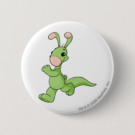 Blumaroo Grün Button (Vorderseite)