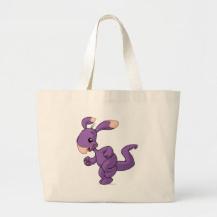 Blumaroo lila jumbo stoffbeutel