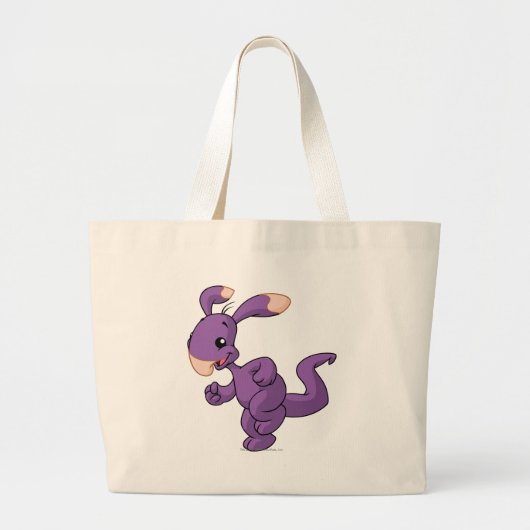 Blumaroo lila jumbo stoffbeutel (Vorne)