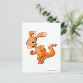 Blumaroo Orange Postkarte (Stehend Vorderseite)