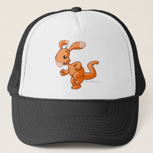 Blumaroo Orange Truckerkappe (Vorderseite)