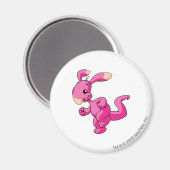 Blumaroo Pink Magnet (Vorderseite/Rückseite)