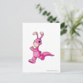 Blumaroo Pink Postkarte (Stehend Vorderseite)