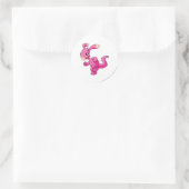 Blumaroo Pink Runder Aufkleber (Tasche)