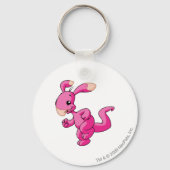 Blumaroo Pink Schlüsselanhänger (Vorderseite)