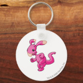 Blumaroo Pink Schlüsselanhänger (Vorderseite)