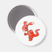 Blumaroo Red Magnet (Vorderseite/Rückseite)
