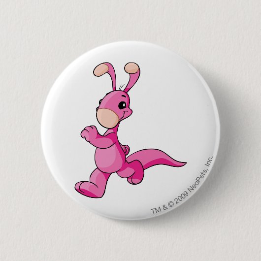 Blumaroo Rosa Button (Vorderseite)