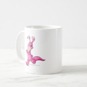 Blumaroo Rosa Kaffeetasse (Vorderseite Links)