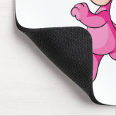 Blumaroo Rosa Mousepad (Ecke)