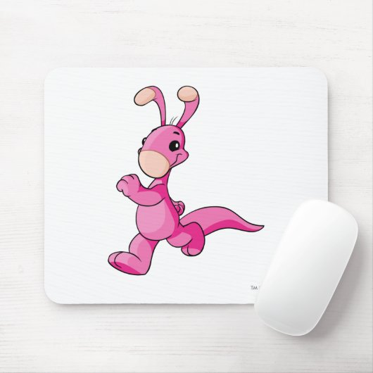 Blumaroo Rosa Mousepad (Mit Mouse)