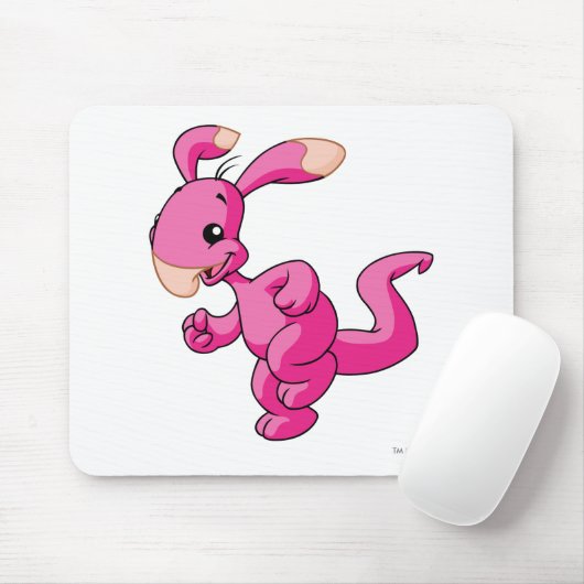 Blumaroo Rosa Mousepad (Mit Mouse)