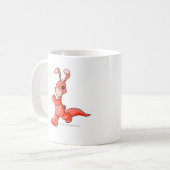 Blumaroo Rot Kaffeetasse (Vorderseite Links)