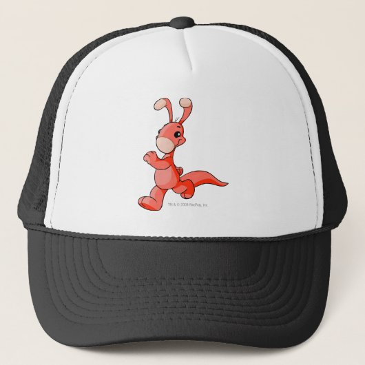 Blumaroo Rot Truckerkappe (Vorderseite)