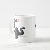 Blumaroo Schatten Kaffeetasse (Vorderseite Links)
