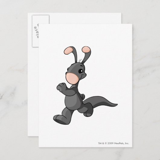 Blumaroo Shadow Postkarte (Vorne/Hinten)