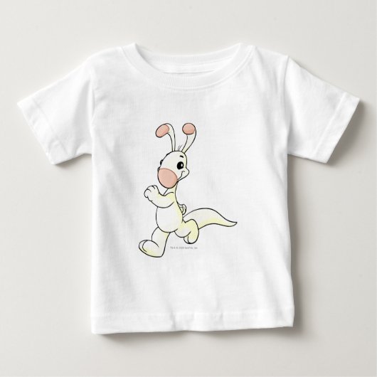 Blumaroo Weiß Baby T-shirt (Vorderseite)