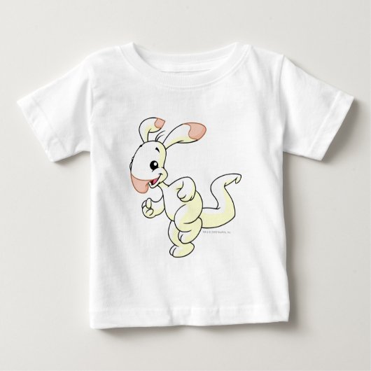 Blumaroo Weiß Baby T-shirt (Vorderseite)