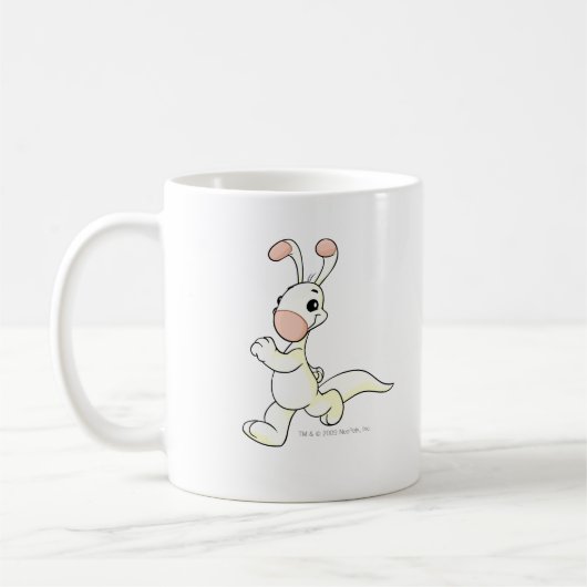 Blumaroo Weiß Kaffeetasse (Links)