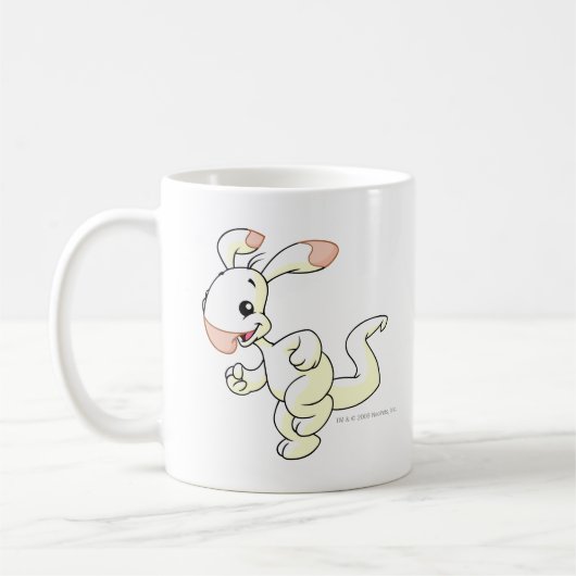 Blumaroo Weiß Kaffeetasse (Links)