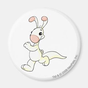 Blumaroo Weiß Magnet