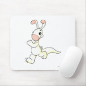 Blumaroo Weiß Mousepad (Mit Mouse)