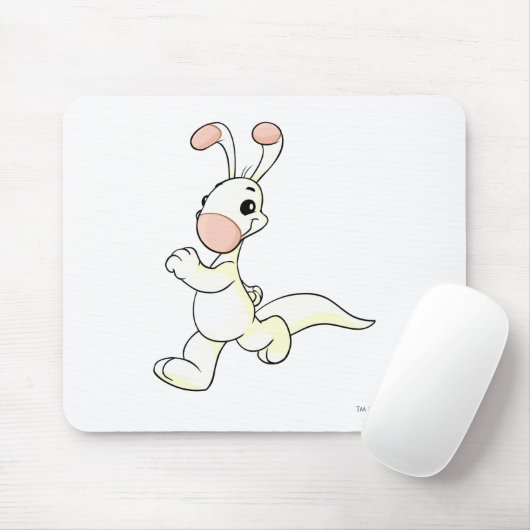 Blumaroo Weiß Mousepad (Mit Mouse)