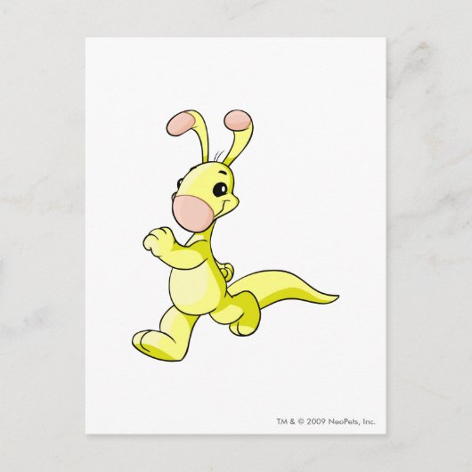 Blumaroo Yellow Postkarte (Vorderseite)