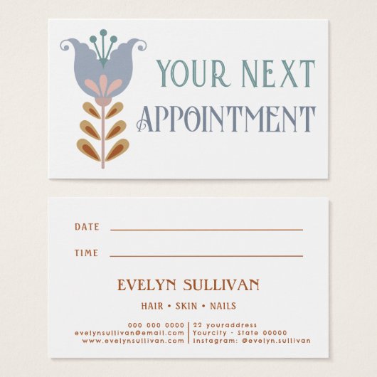 Blume (Vorne & Hinten)