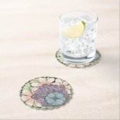 Blume4 Doodle Art Untersetzer (Vor Ort)