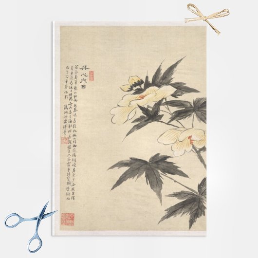 Blume 08 von Liang Yuwei Seidenpapier