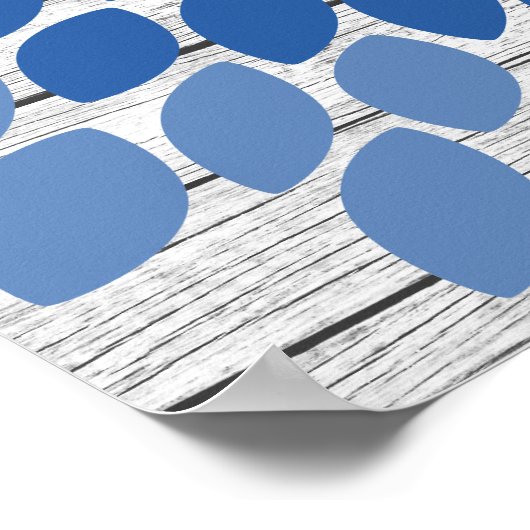 Blume - 100 Leaf Guest Book Alternative Poster (Ecke)