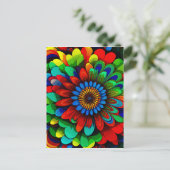 Blume 104 postkarte (Stehend Vorderseite)