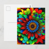 Blume 104 postkarte (Vorne/Hinten)