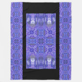 Blume 10 fleecedecke (Vorderseite)