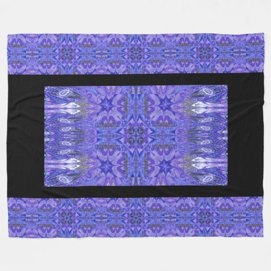 Blume 10 fleecedecke (Vorderseite (Horizontal))