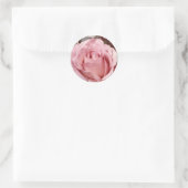 Blume 137 runder aufkleber (Tasche)