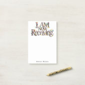 *~* Blume 13 ICH ERHALTE JETZT AP85 Manifesting Post-it Klebezettel (Auf Schreibtisch)