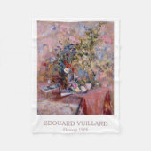 Blume 1906 von Edouard Vuillard Fleecedecke (Vorderseite)