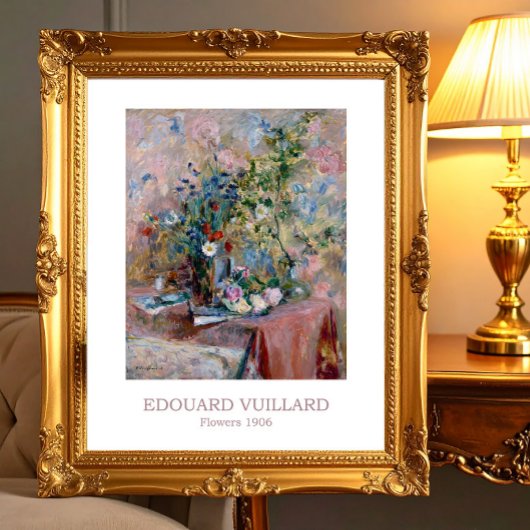 Blume 1906 von Edouard Vuillard Fotodruck