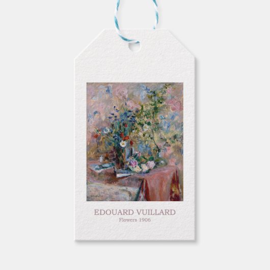 Blume 1906 von Edouard Vuillard Geschenkanhänger (Vorderseite)