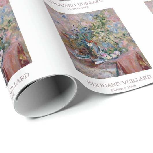 Blume 1906 von Edouard Vuillard Geschenkpapier (Rolleneckpunkt)