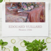 Blume 1906 von Edouard Vuillard Geschirrtuch (Gefaltet)